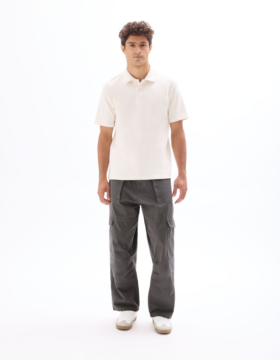 baggy cargo pants aus 100 baumwolle