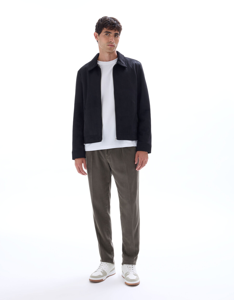 kunstwildlederjacke