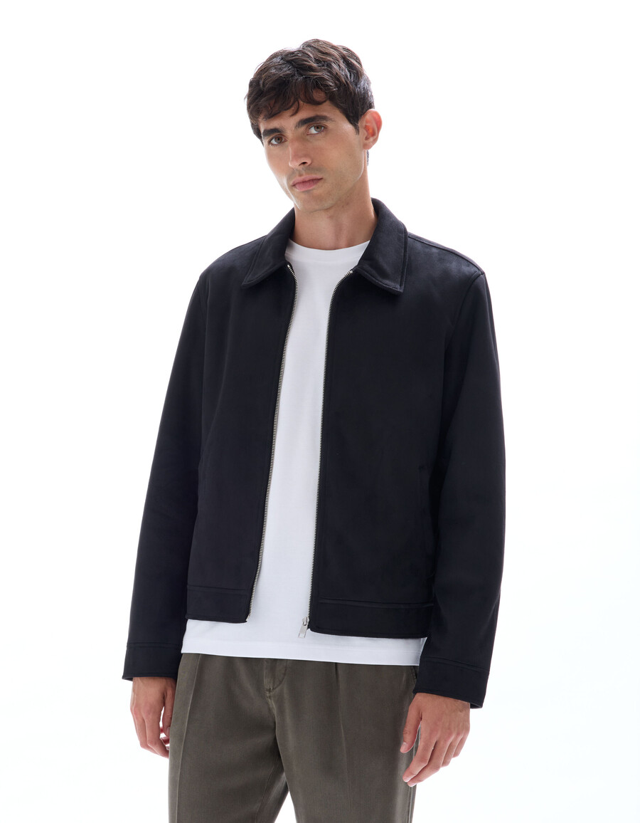 kunstwildlederjacke