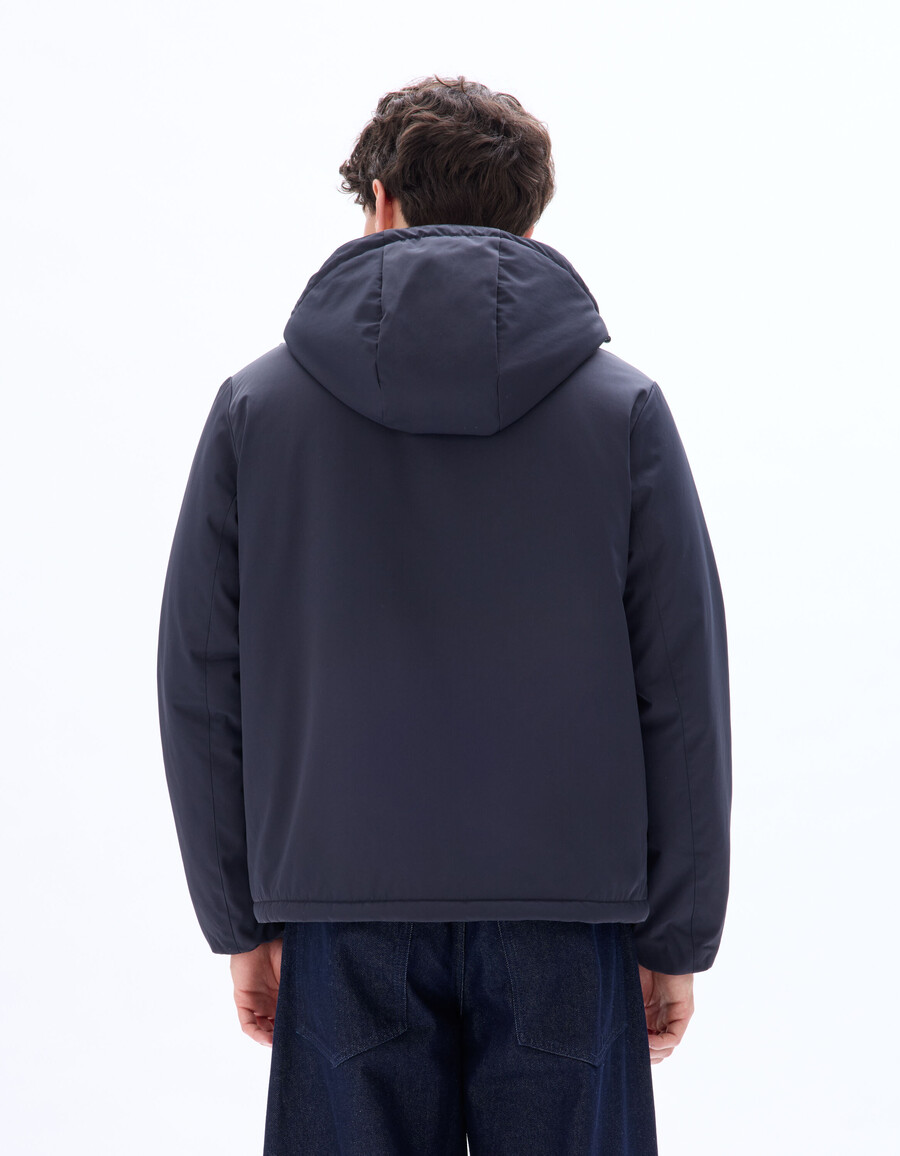 drycore jacke mit wasserabweisender sherpagefütterter kapuze