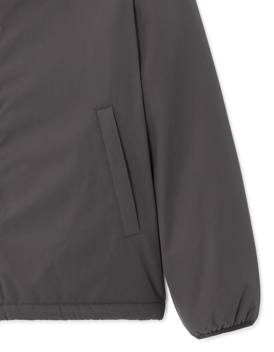 drycore jacke mit wasserabweisender sherpagefütterter kapuze