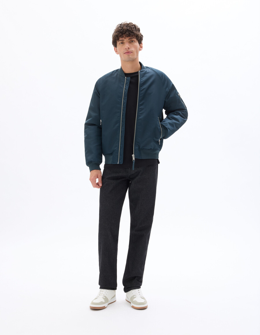 gesteppte bomberjacke