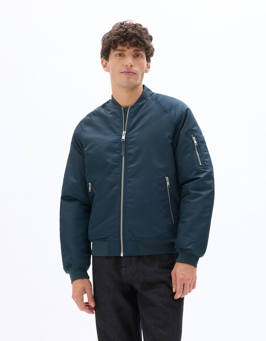 gesteppte bomberjacke