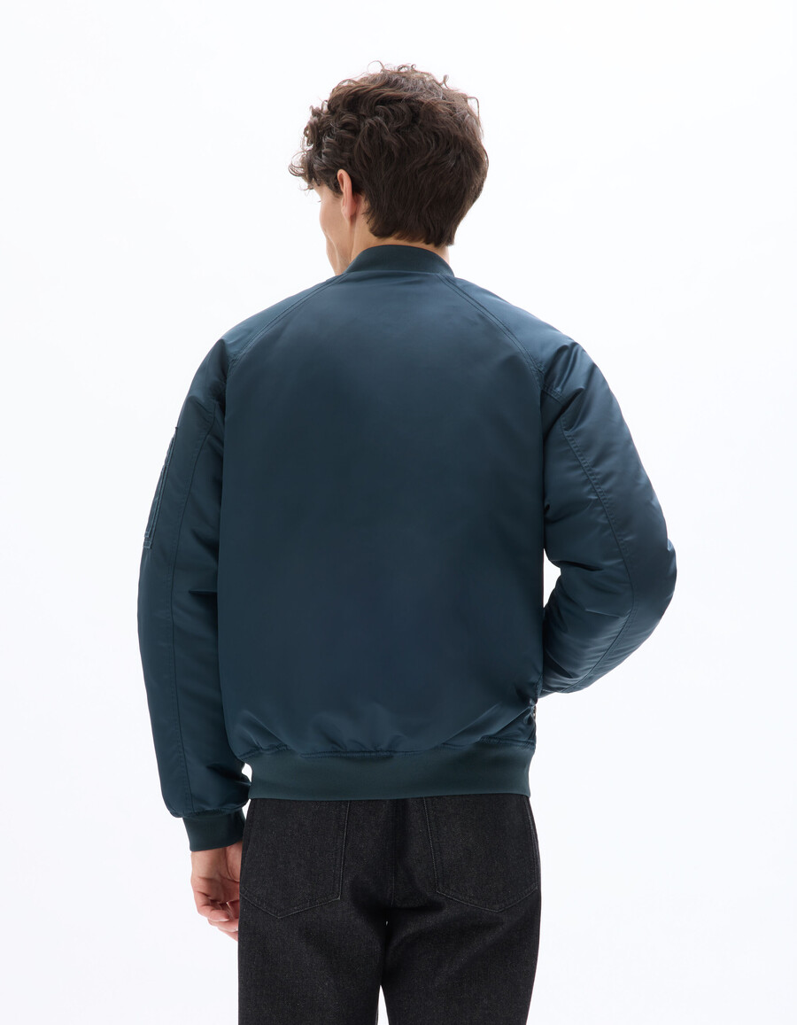 gesteppte bomberjacke