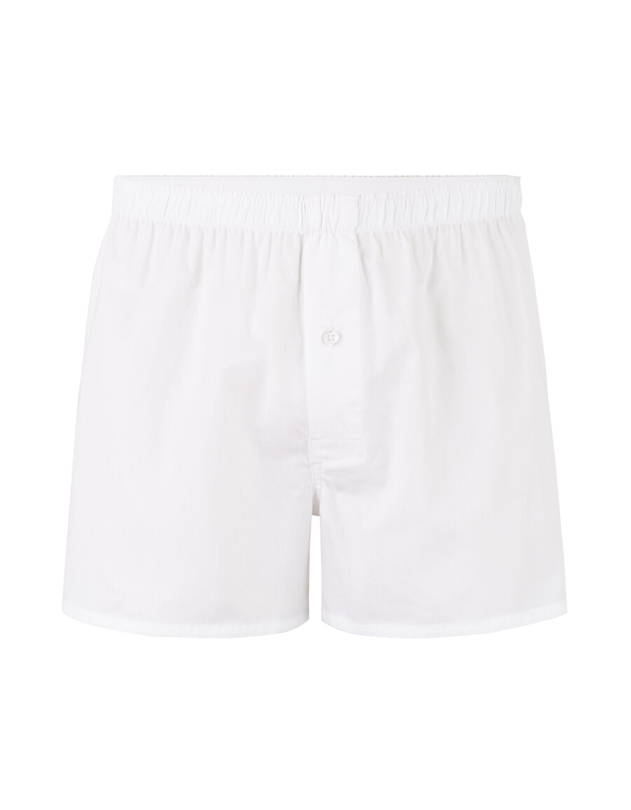 einfarbige boxershorts aus 100 baumwolle