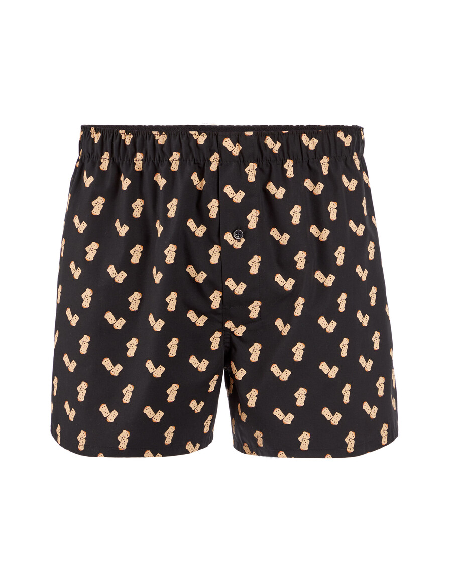 weihnachts-panettone herren-boxershorts-geschenkset