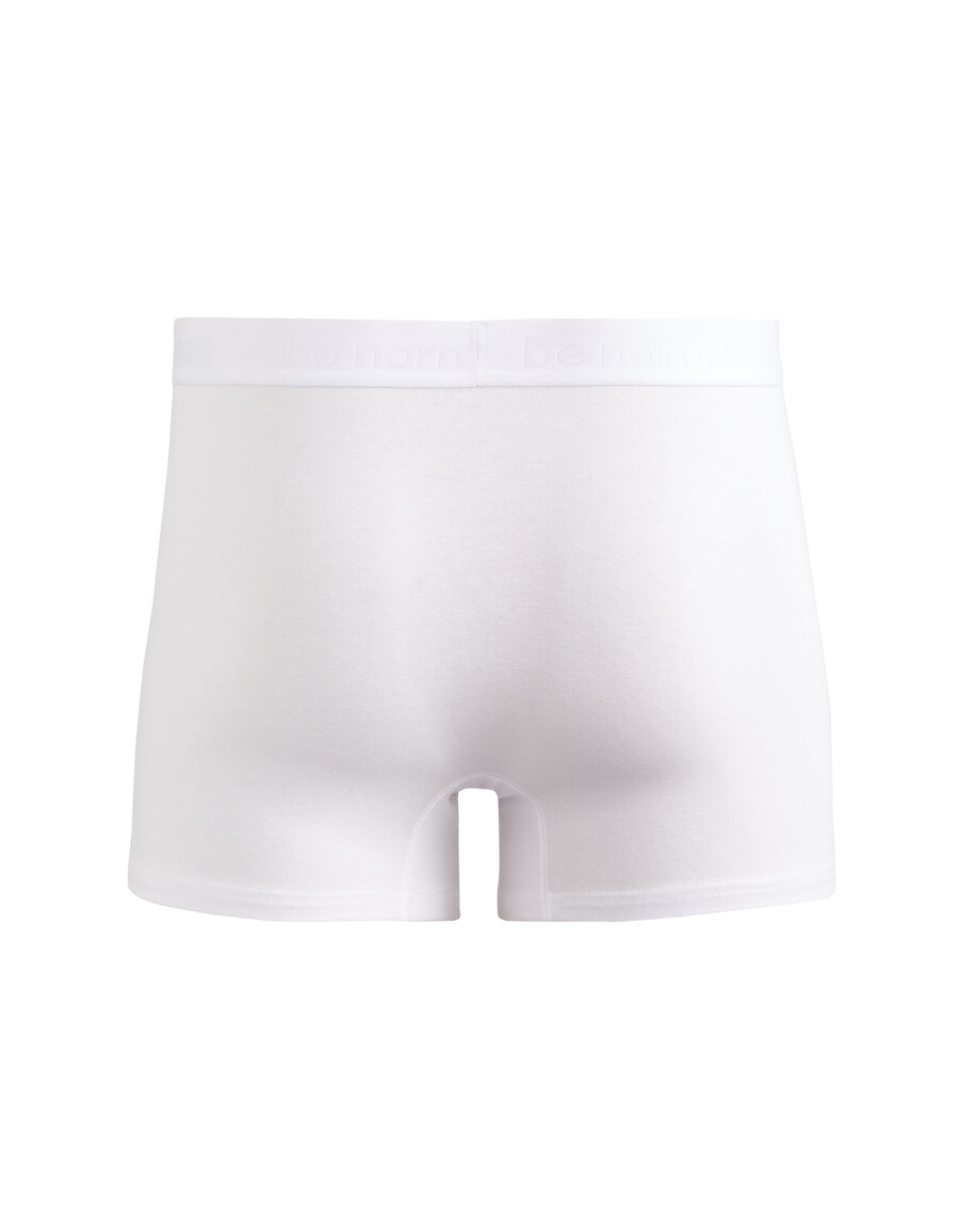einfarbige boxershorts aus stretch-baumwolle