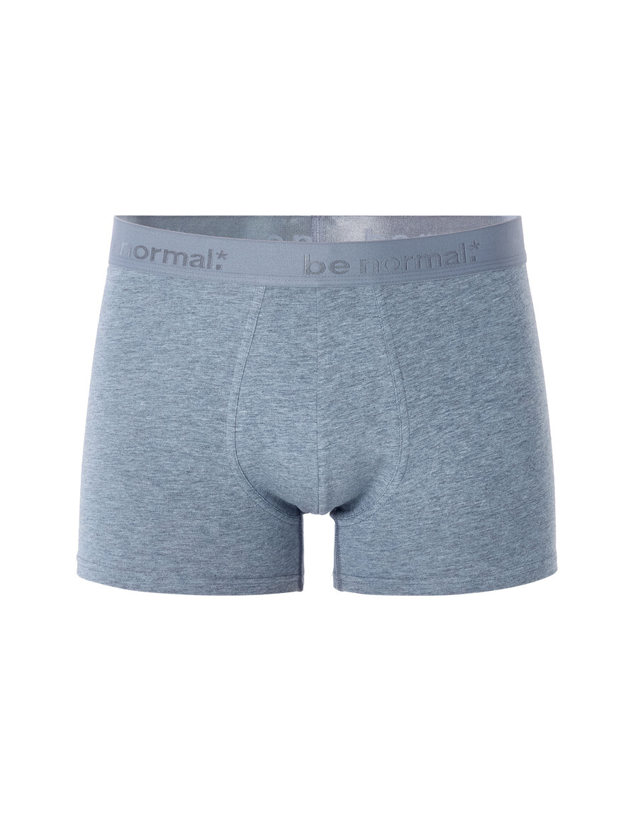 einfarbige boxershorts aus stretch-baumwolle