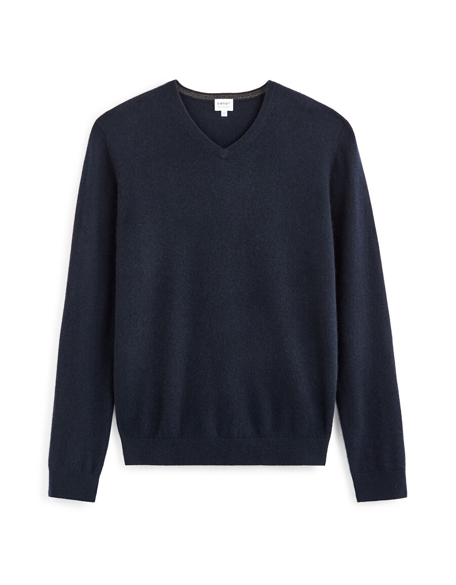 v-ausschnitt-pullover aus 100 kaschmir