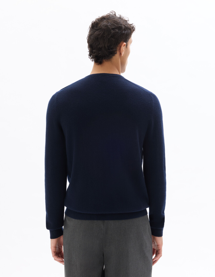 v-ausschnitt-pullover aus 100 kaschmir