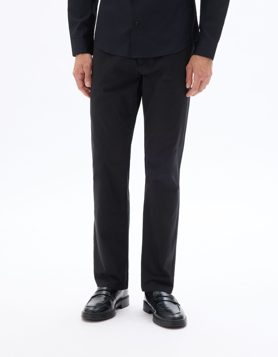 gerade geschnittene chino-hose aus stretch-baumwolle standardlänge