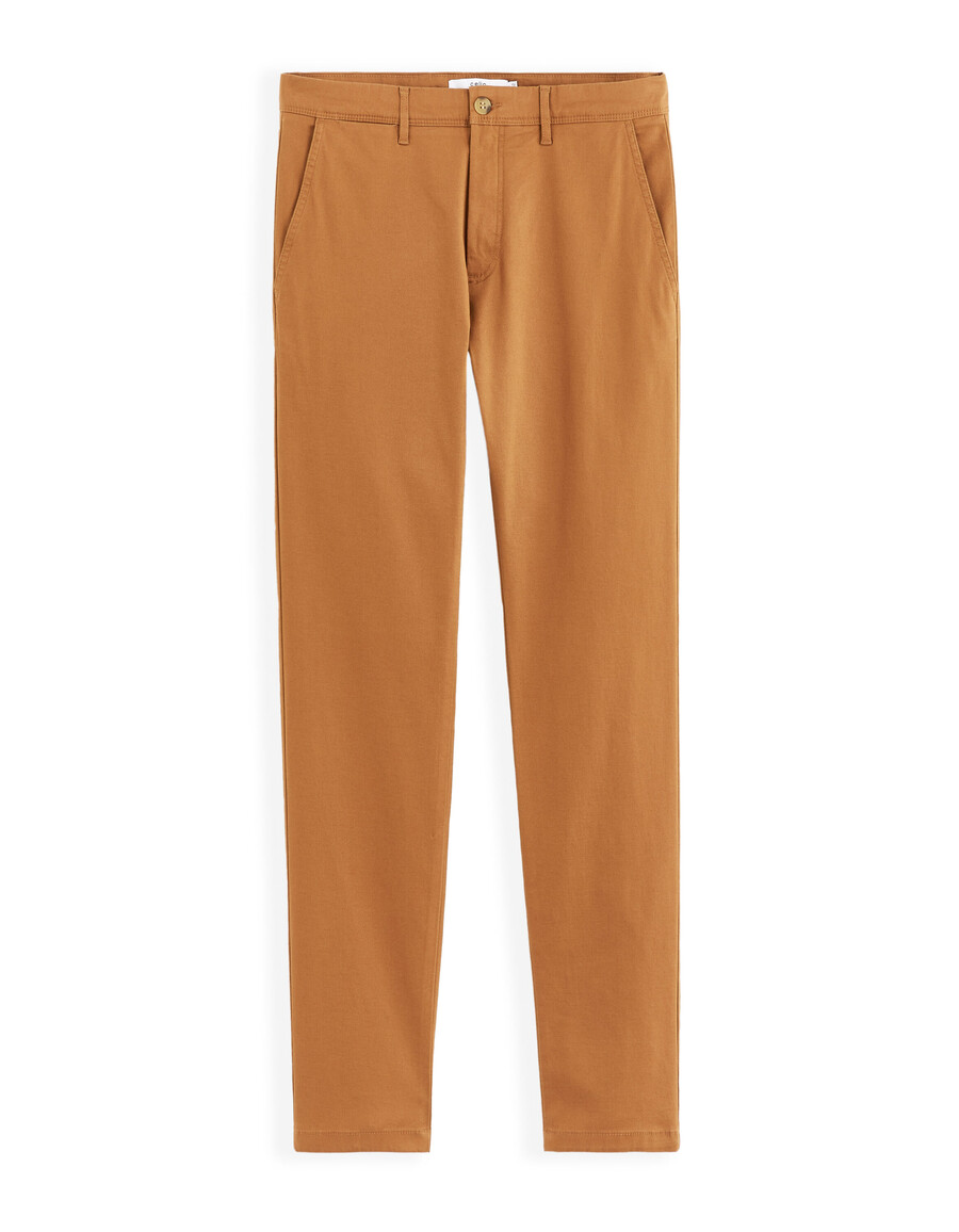 schmal geschnittene chino-hose aus stretch-baumwolle