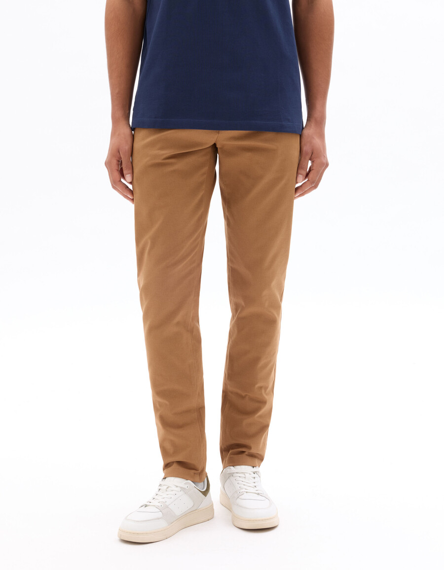 schmal geschnittene chino-hose aus stretch-baumwolle