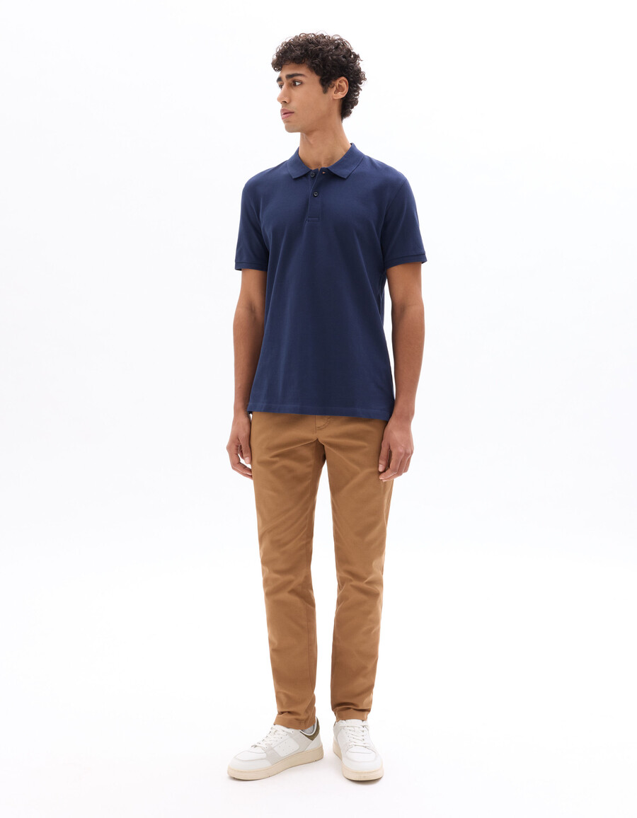 schmal geschnittene chino-hose aus stretch-baumwolle
