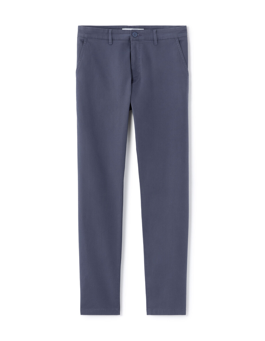 schmal geschnittene chino-hose aus stretch-baumwolle