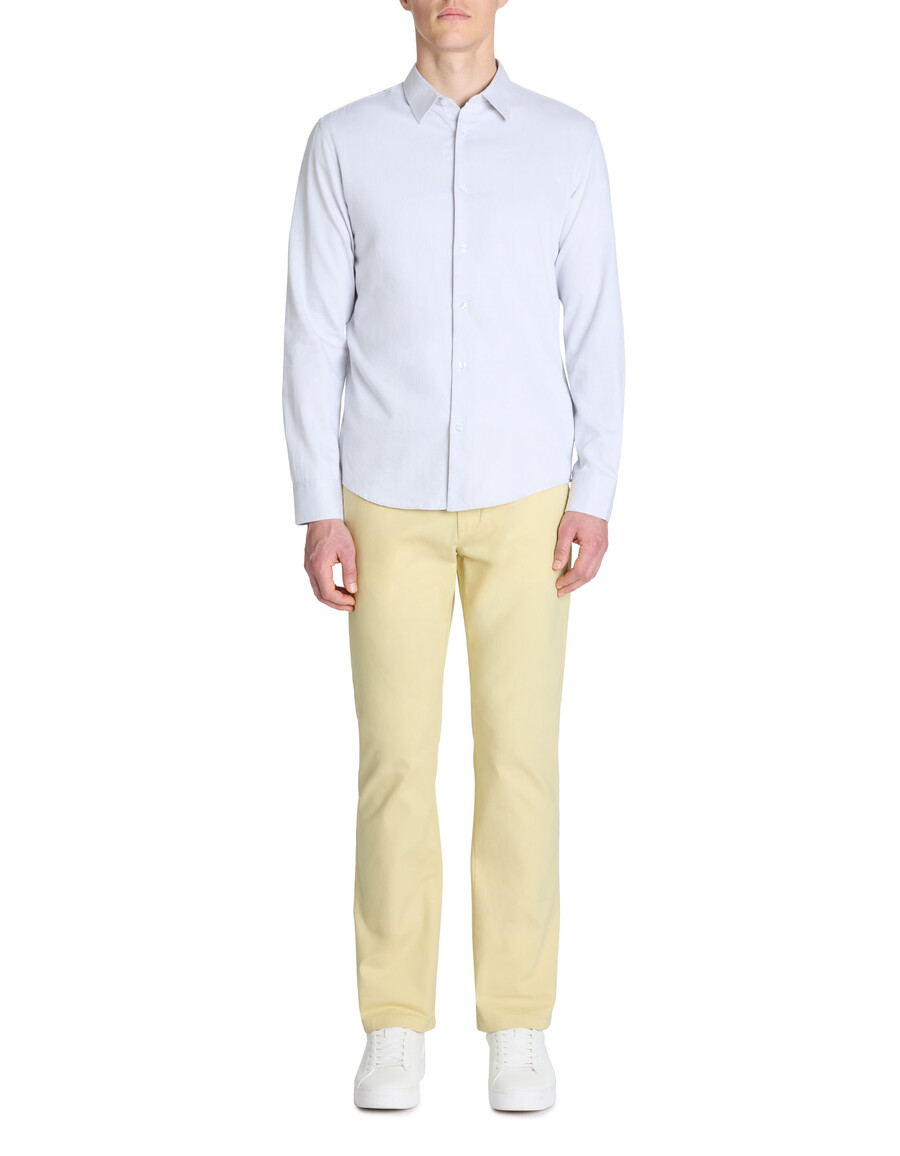 gerade geschnittene chino-hose aus stretch-baumwolle