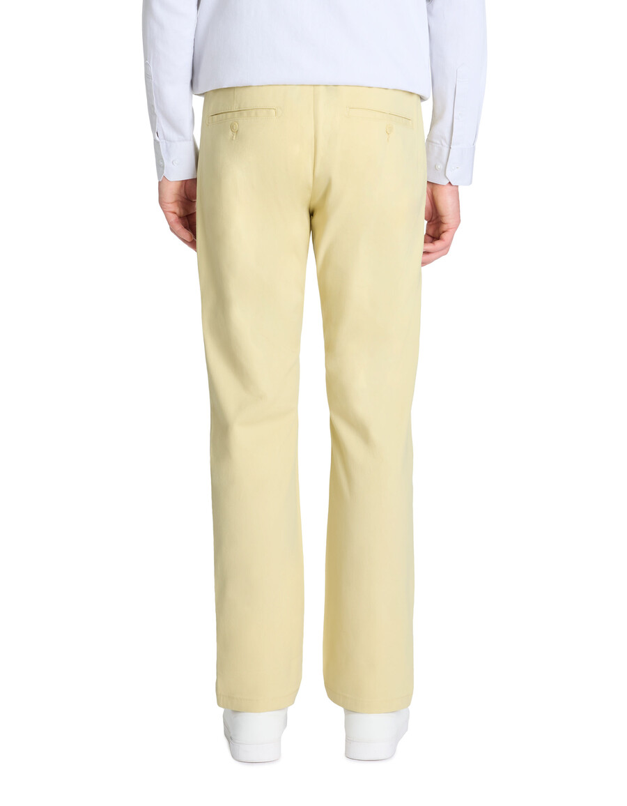 gerade geschnittene chino-hose aus stretch-baumwolle