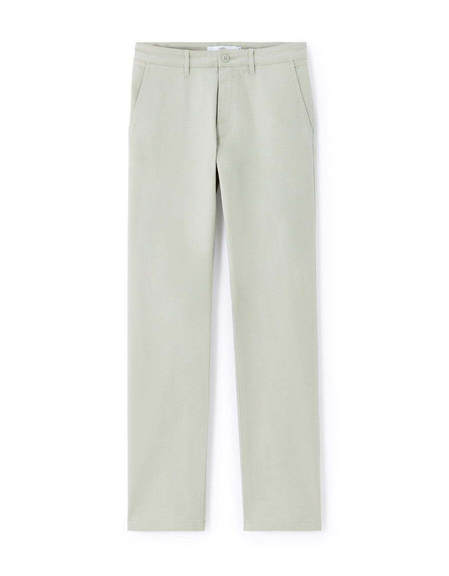 gerade geschnittene chino-hose aus stretch-baumwolle