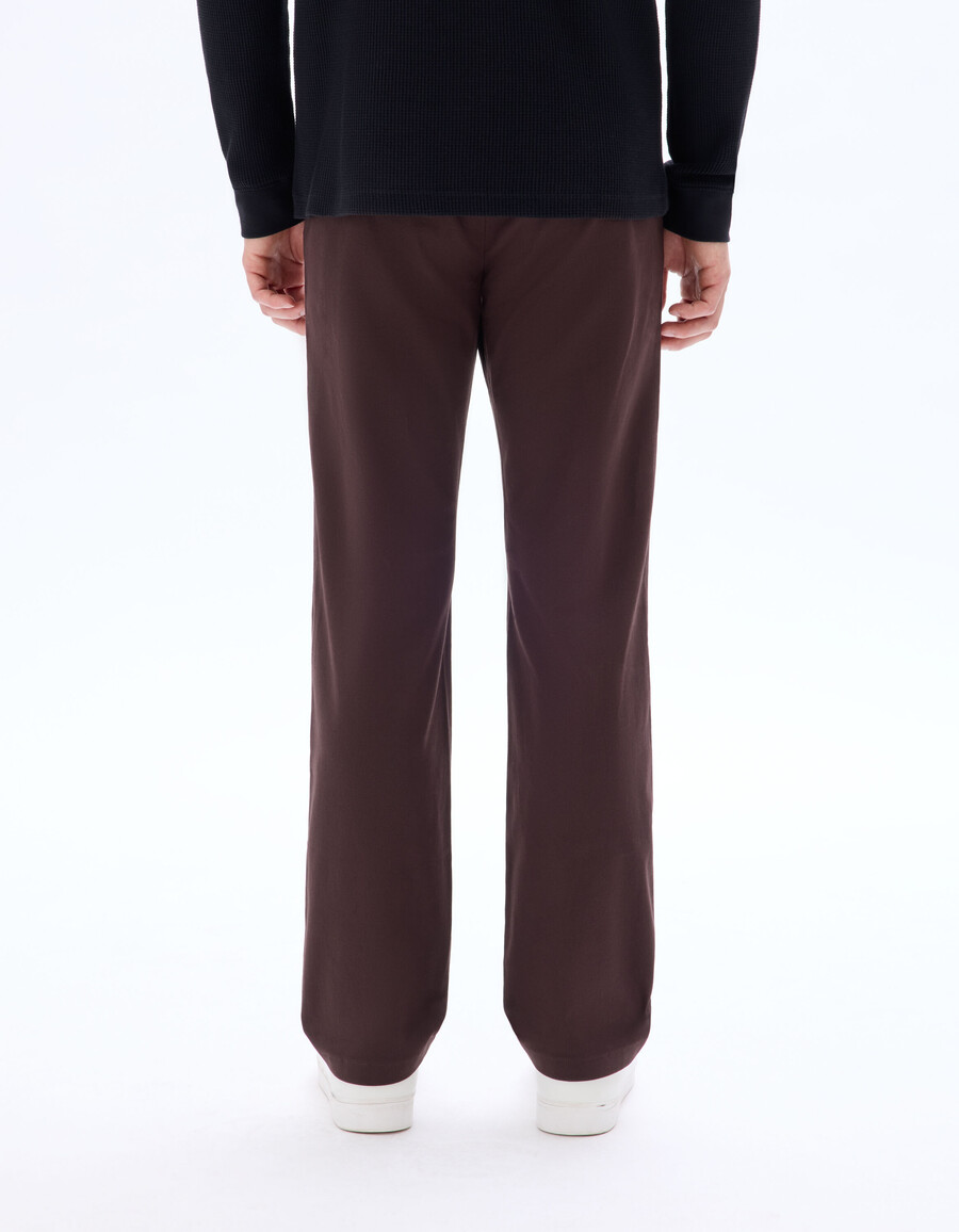 gerade geschnittene chino-hose aus stretch-baumwolle