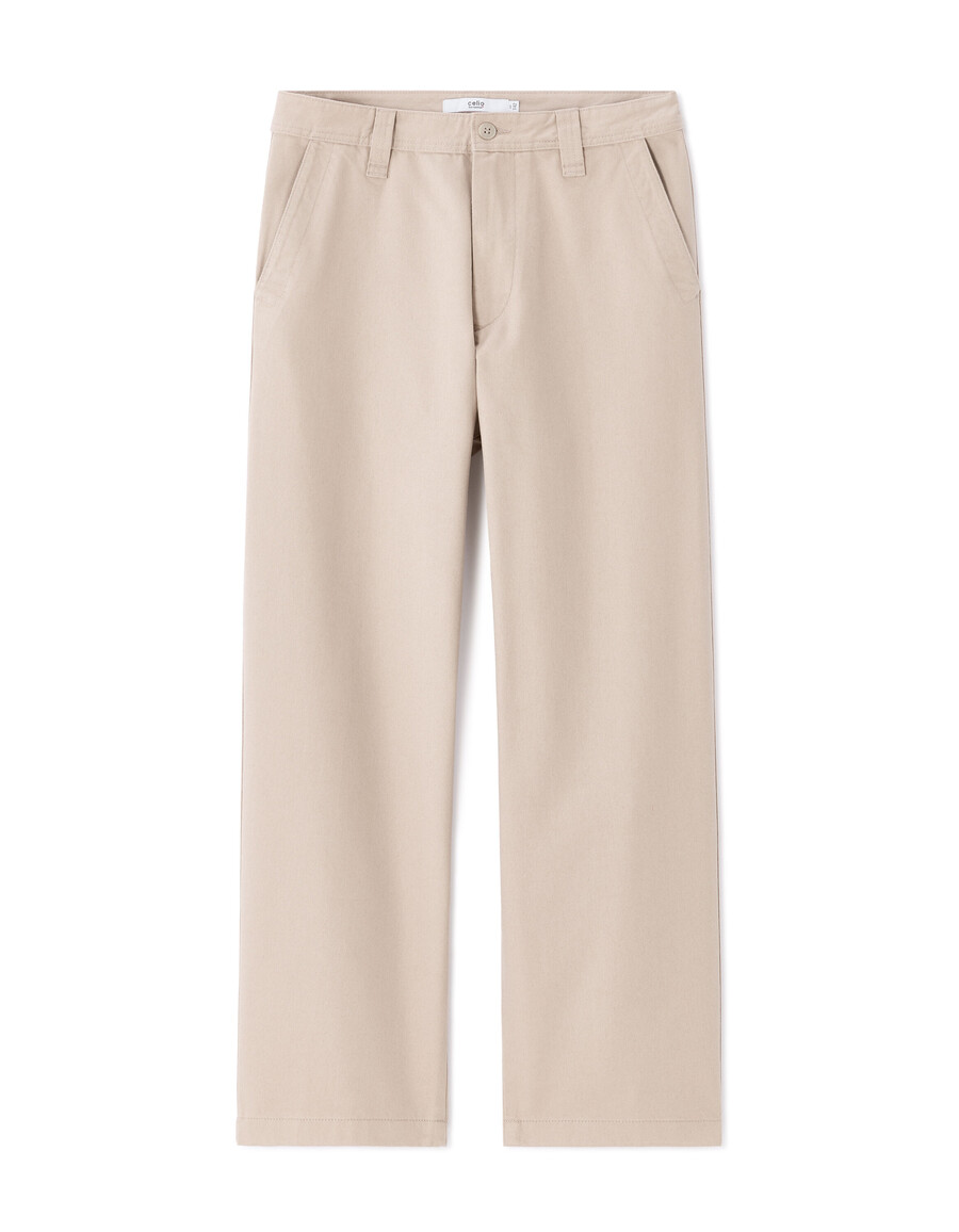 baggy chino-hose 100 baumwolle