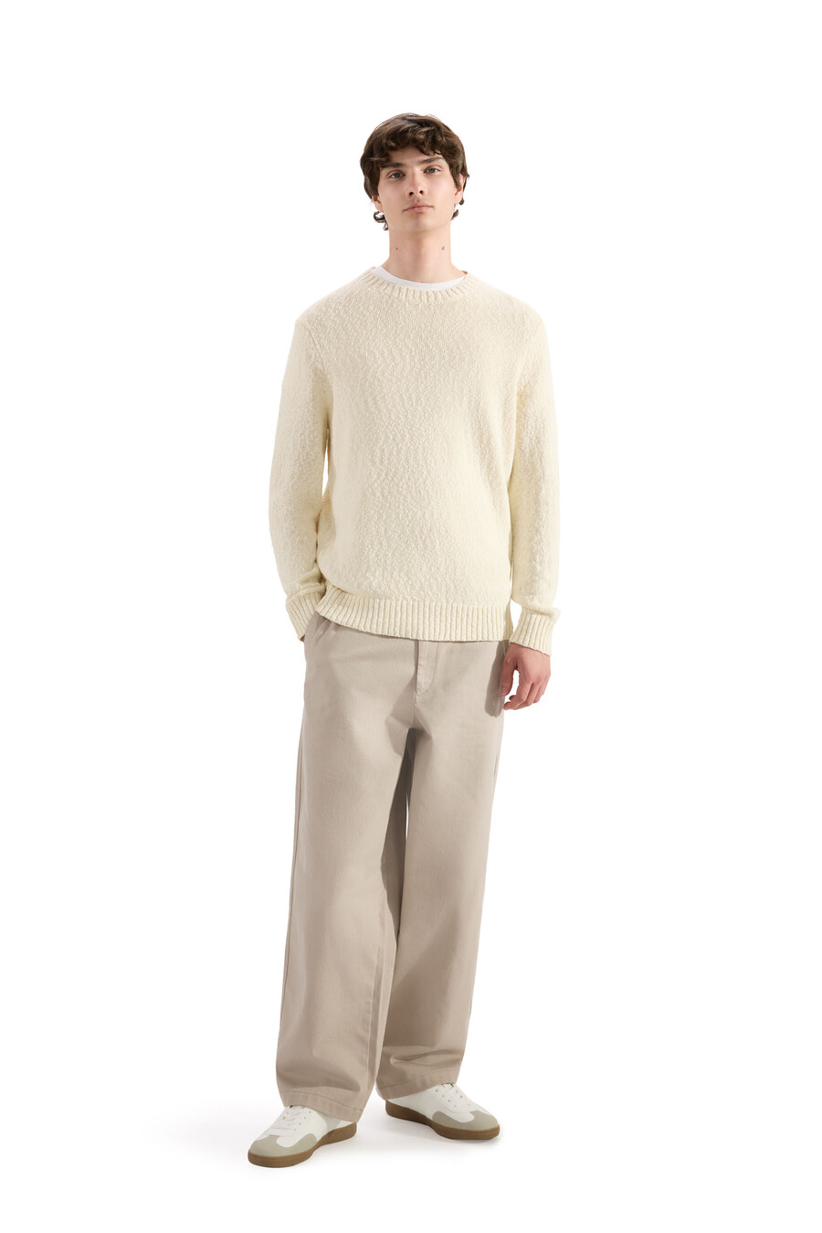 baggy chino-hose 100 baumwolle
