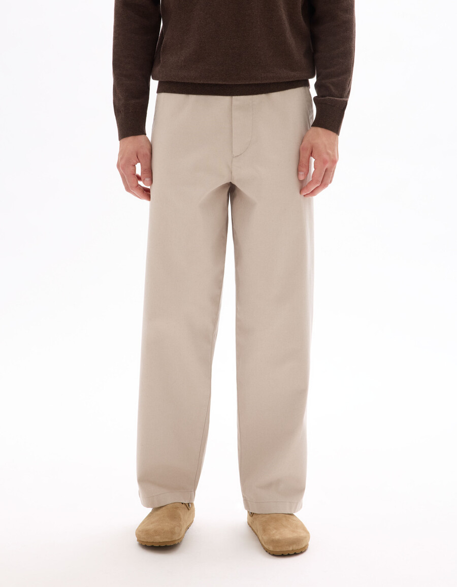 baggy chino-hose 100 baumwolle