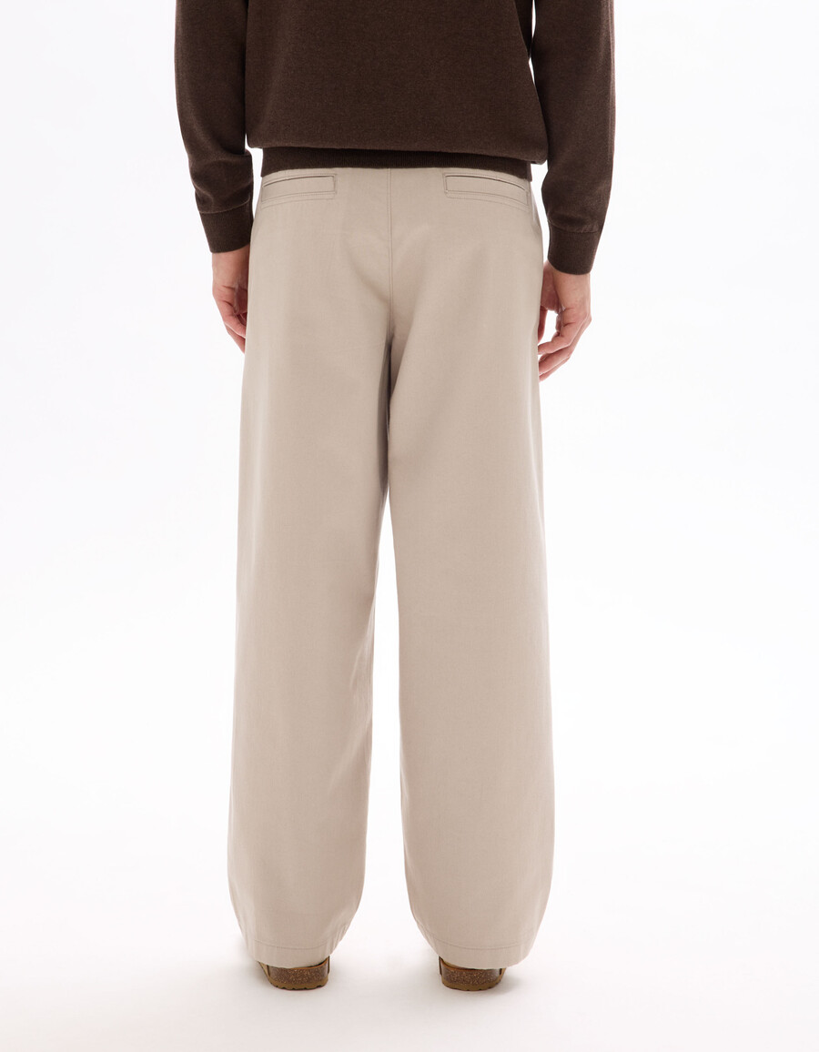 baggy chino-hose 100 baumwolle