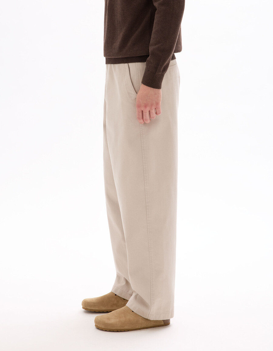 baggy chino-hose 100 baumwolle
