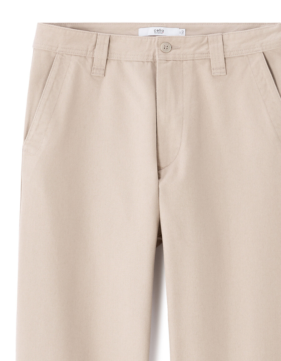 baggy chino-hose 100 baumwolle