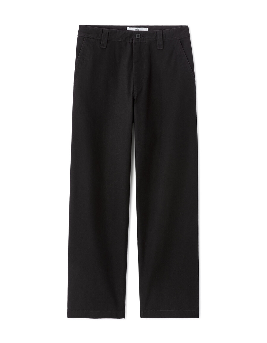 baggy chino-hose 100 baumwolle