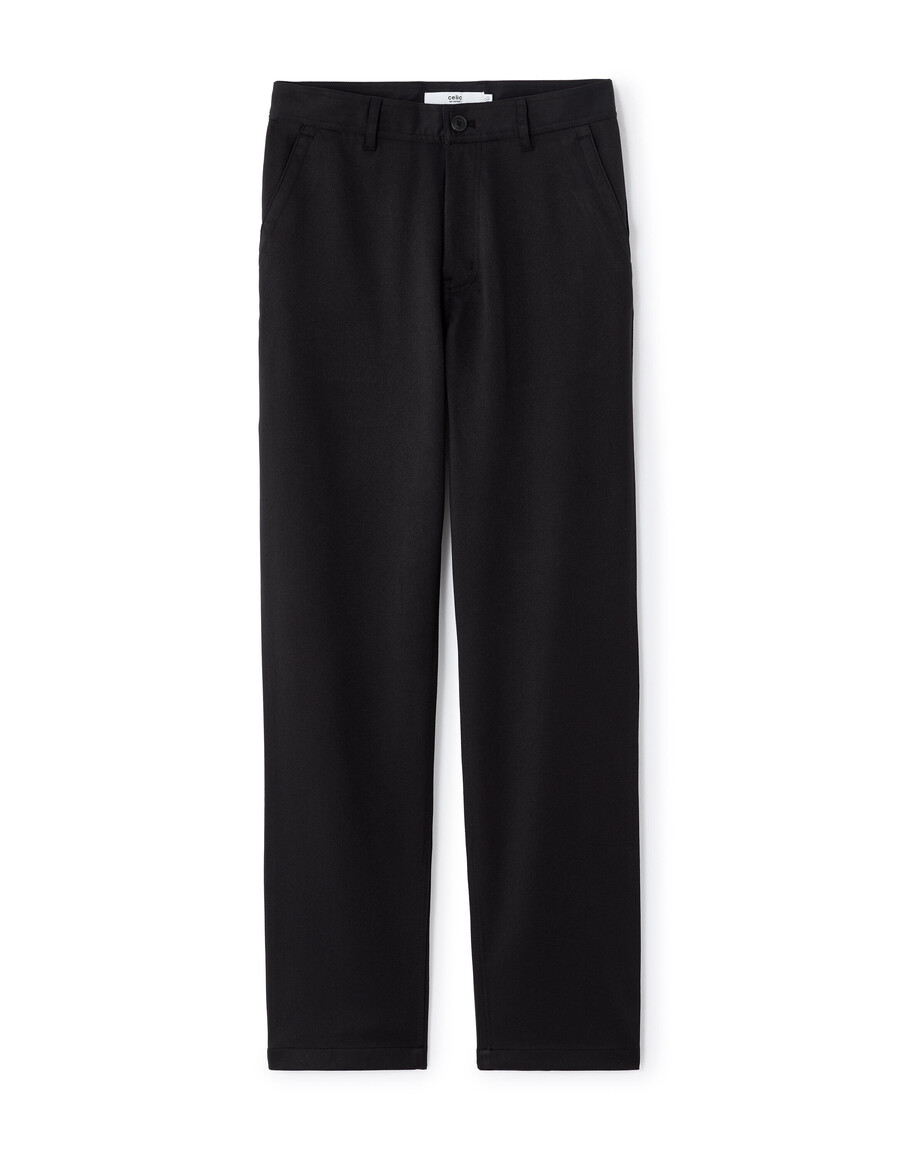 einfache gerade geschnittene chino-hose