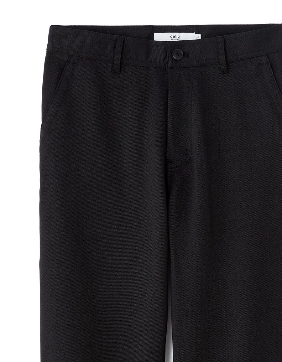 einfache gerade geschnittene chino-hose