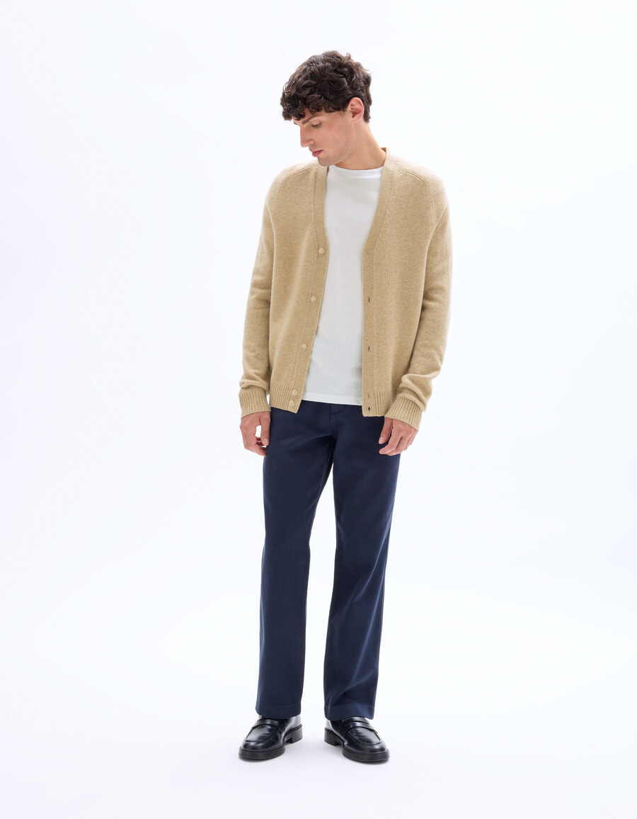 lockere chino-hose aus baumwoll-lyocell