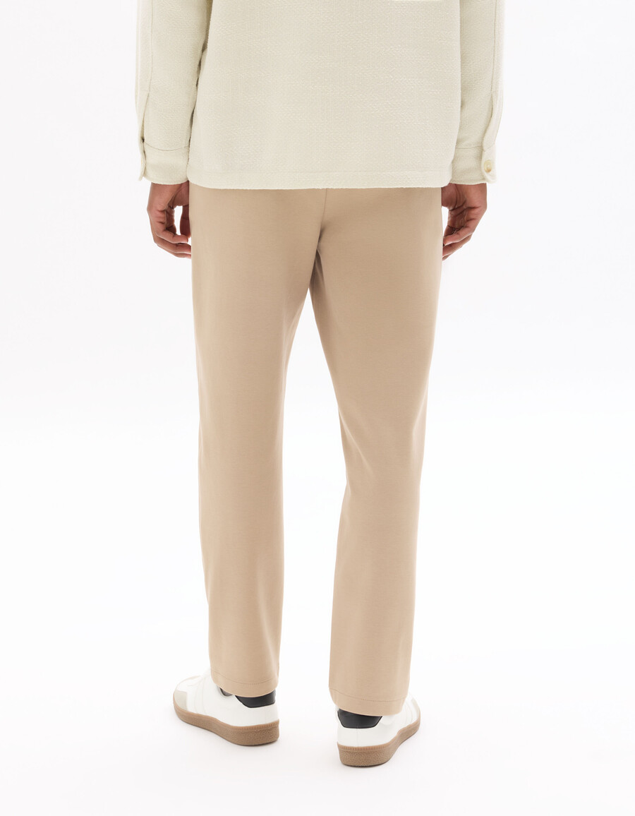 schmal geschnittene strickchinos