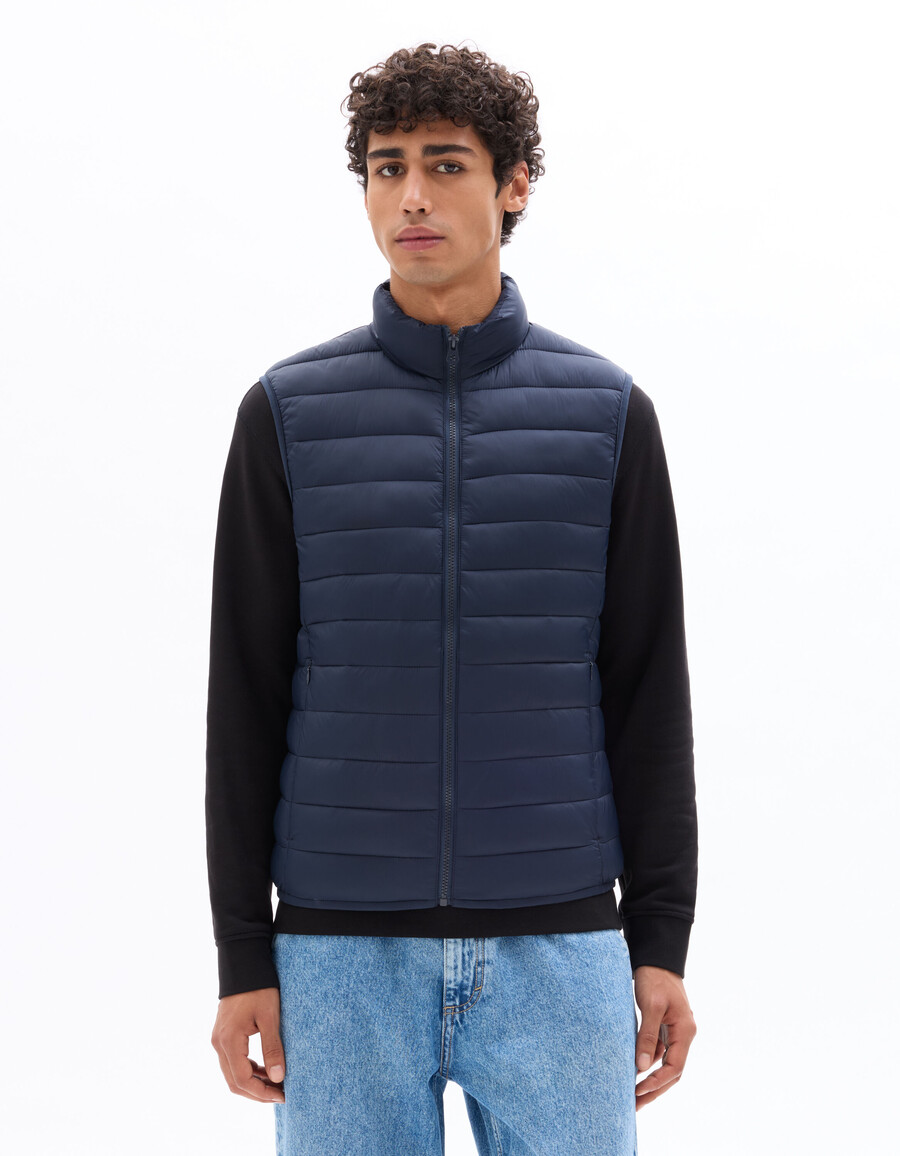leichte ärmellose daunenjacke