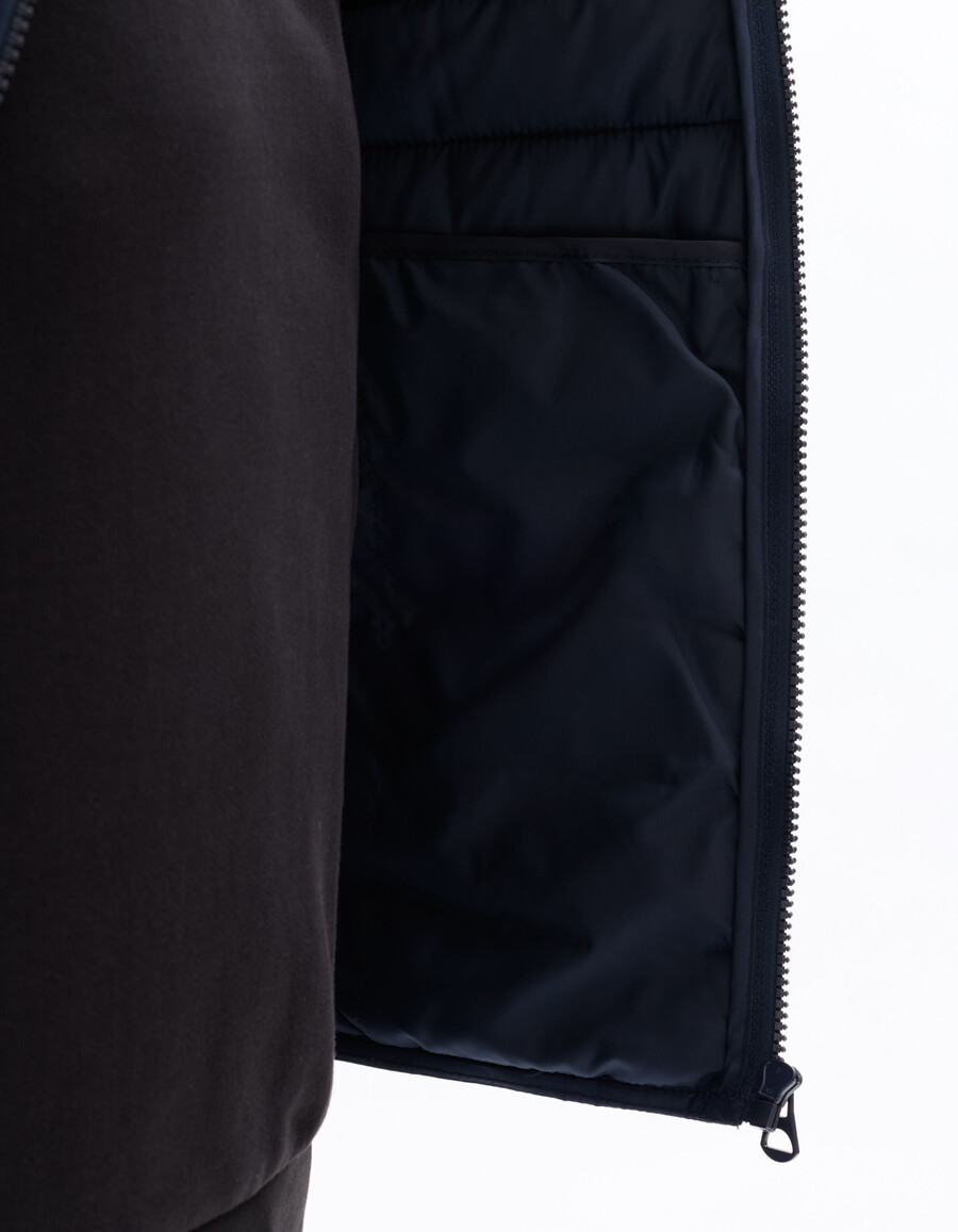 leichte ärmellose daunenjacke