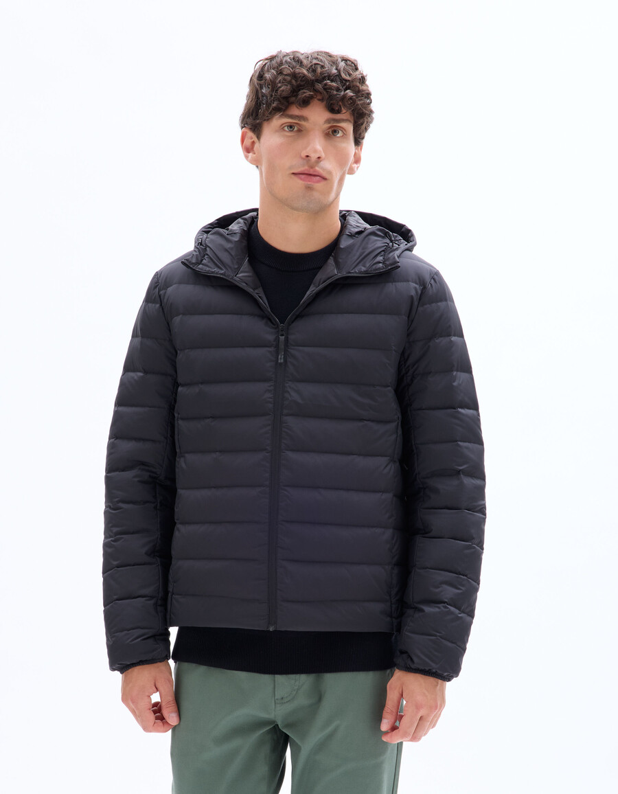 downwarm light daunenjacke mit kapuze