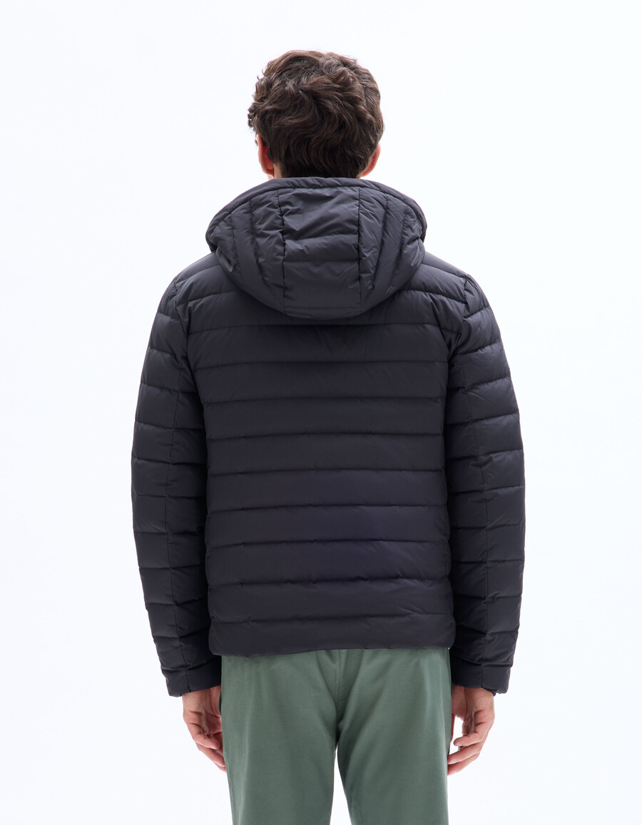 downwarm light daunenjacke mit kapuze