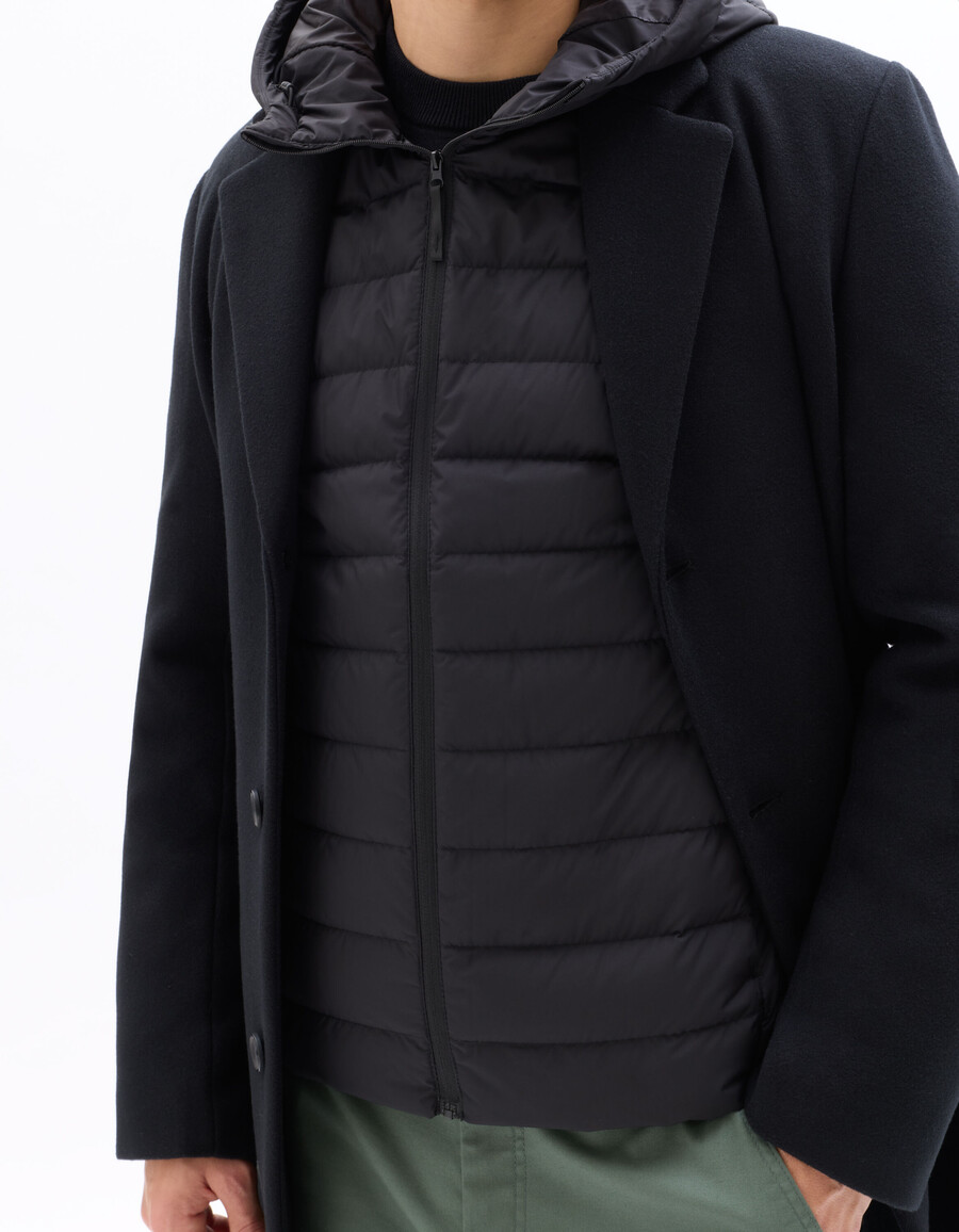 downwarm light daunenjacke mit kapuze