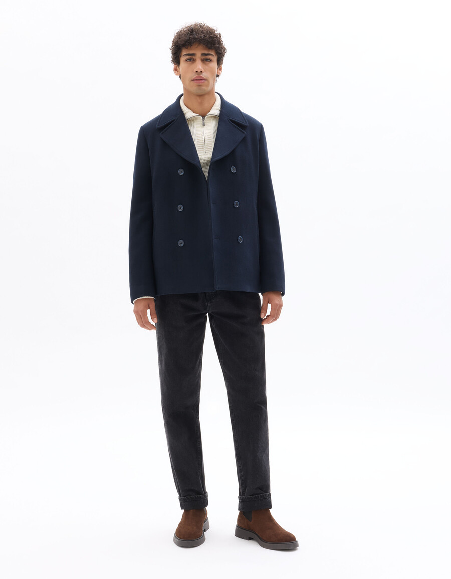 wollmischung pea coat