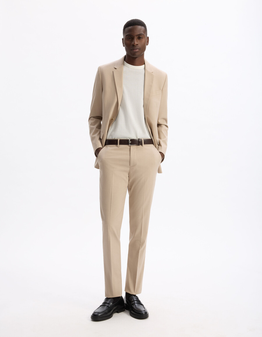 slim-fit stretch-anzughose