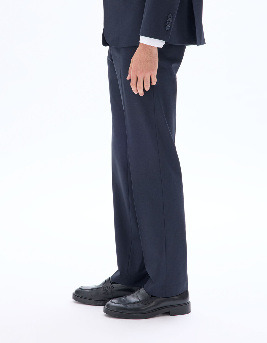 anzughose aus normalem bi-stretch