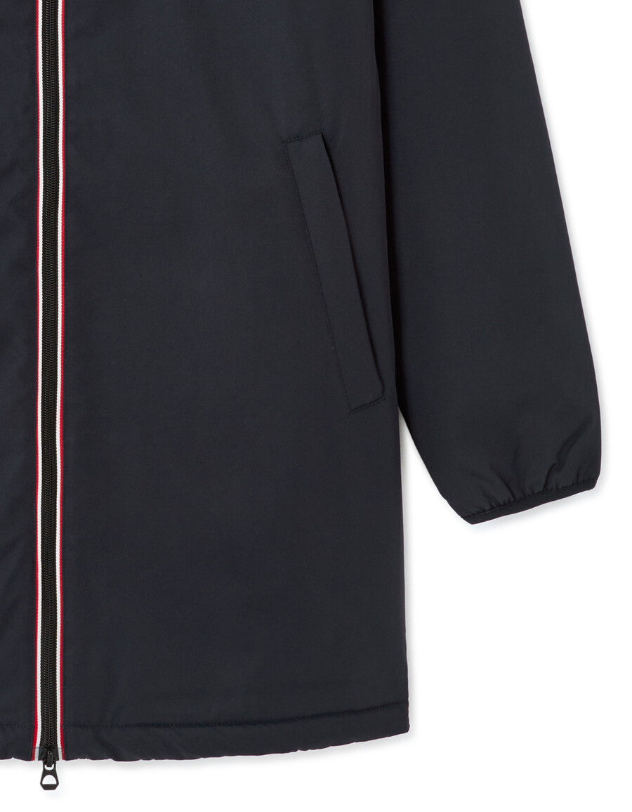 drycore parka mit wasserabweisender sherpagefütterter kapuze