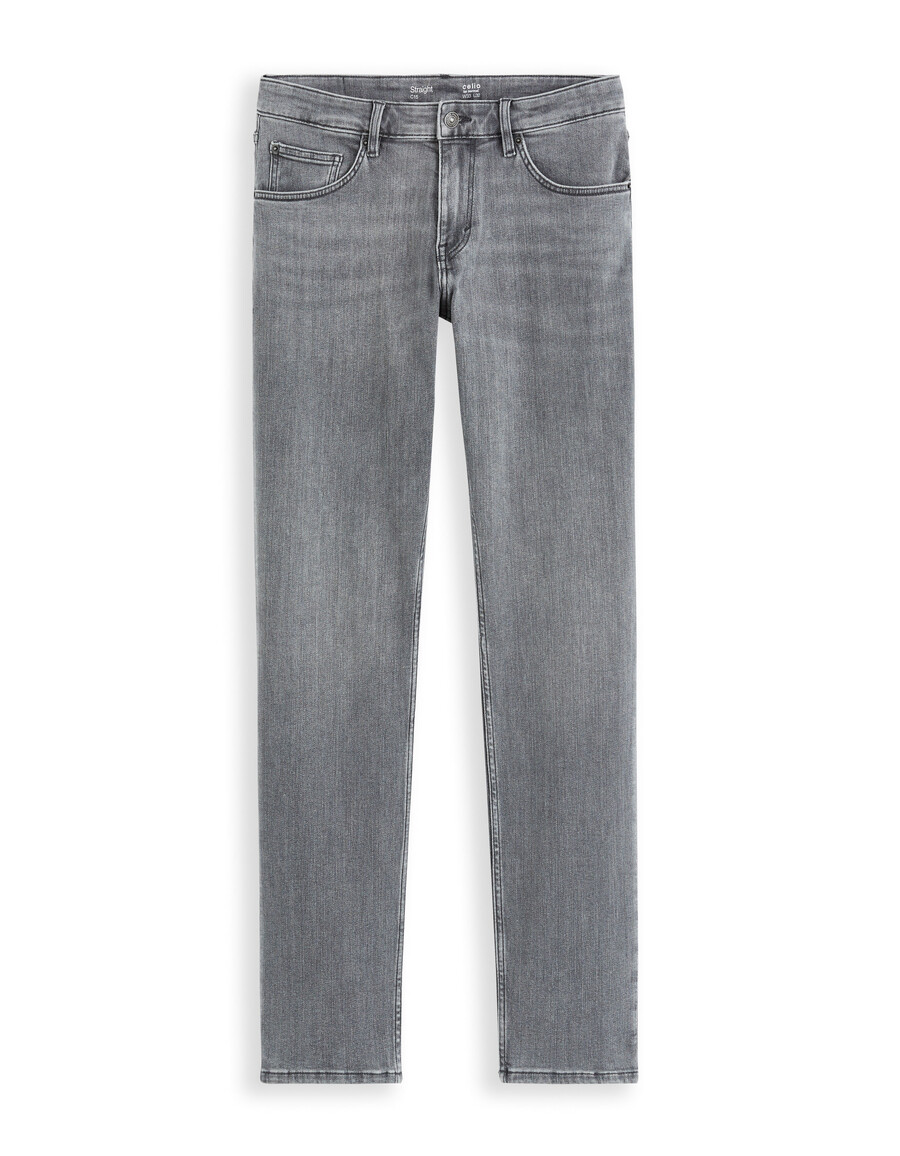 jeans c.15 gerade geschnitten stretch-baumwolle 3 längen