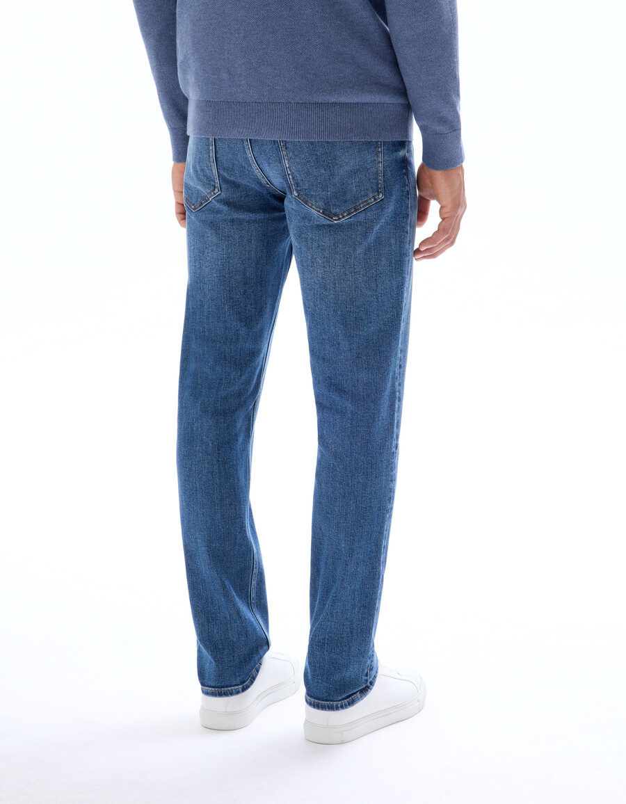 jeans c.15 gerade geschnitten stretch-baumwolle 3 längen