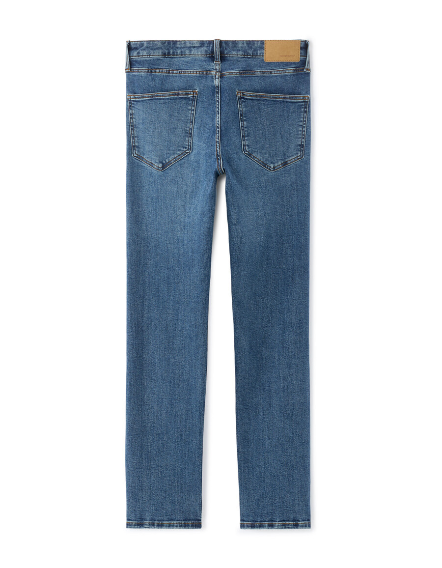 jeans c.15 gerade geschnitten stretch-baumwolle 3 längen