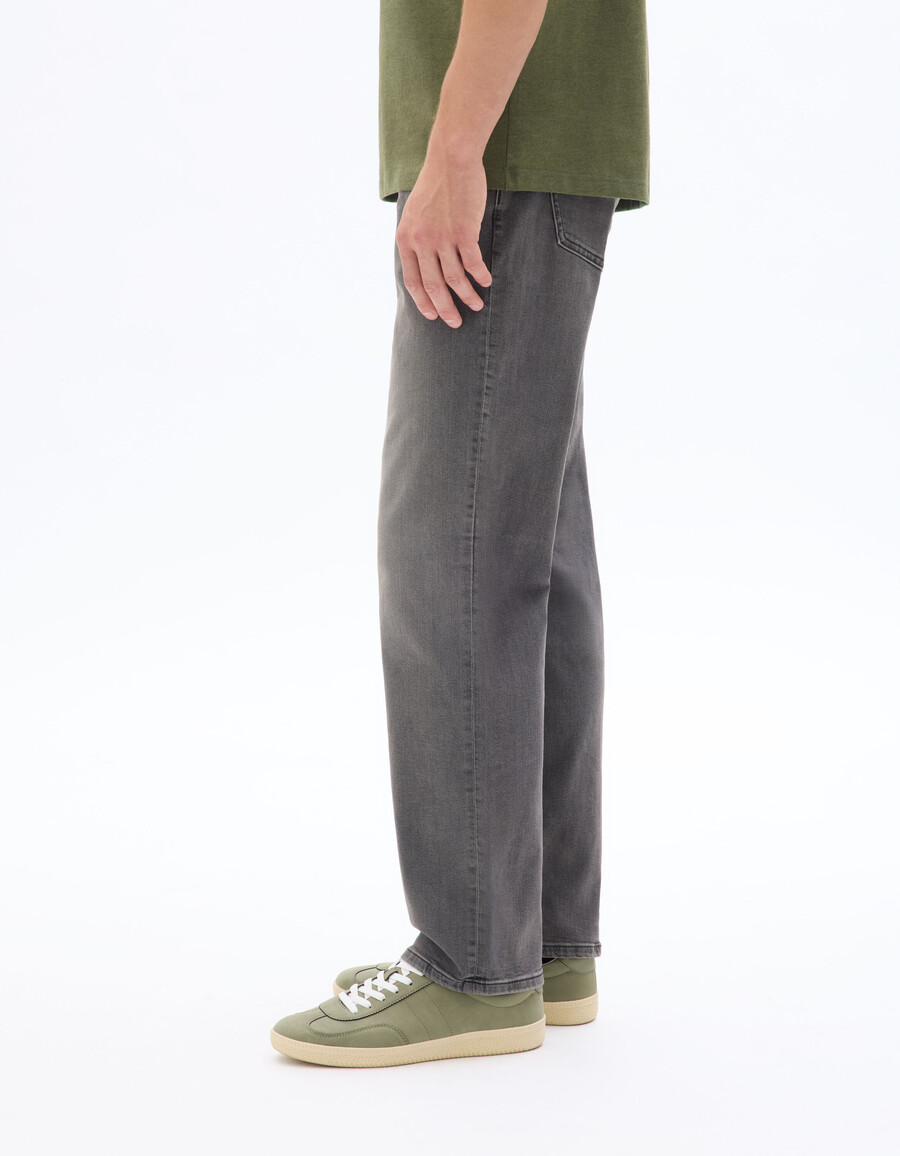 gerade geschnittene stretch-baumwolljeans