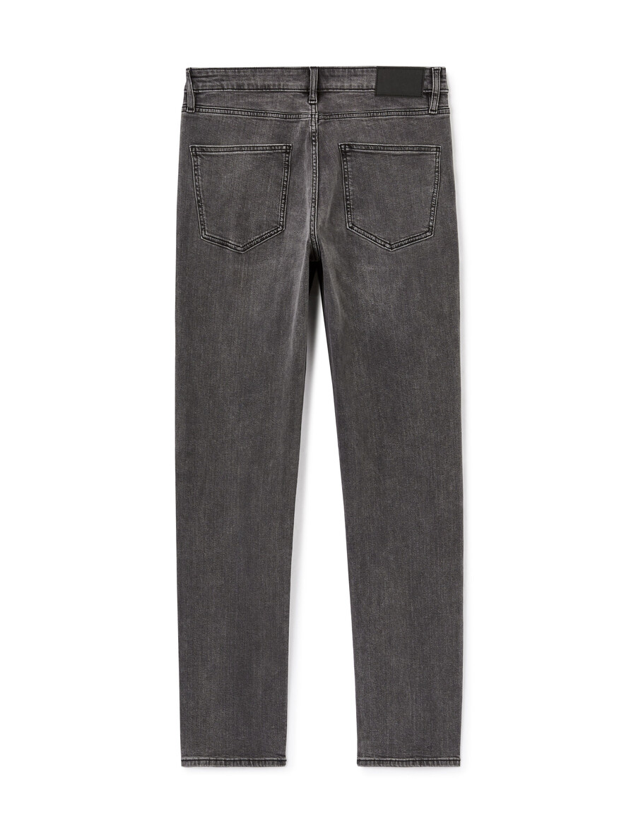 gerade geschnittene stretch-baumwolljeans
