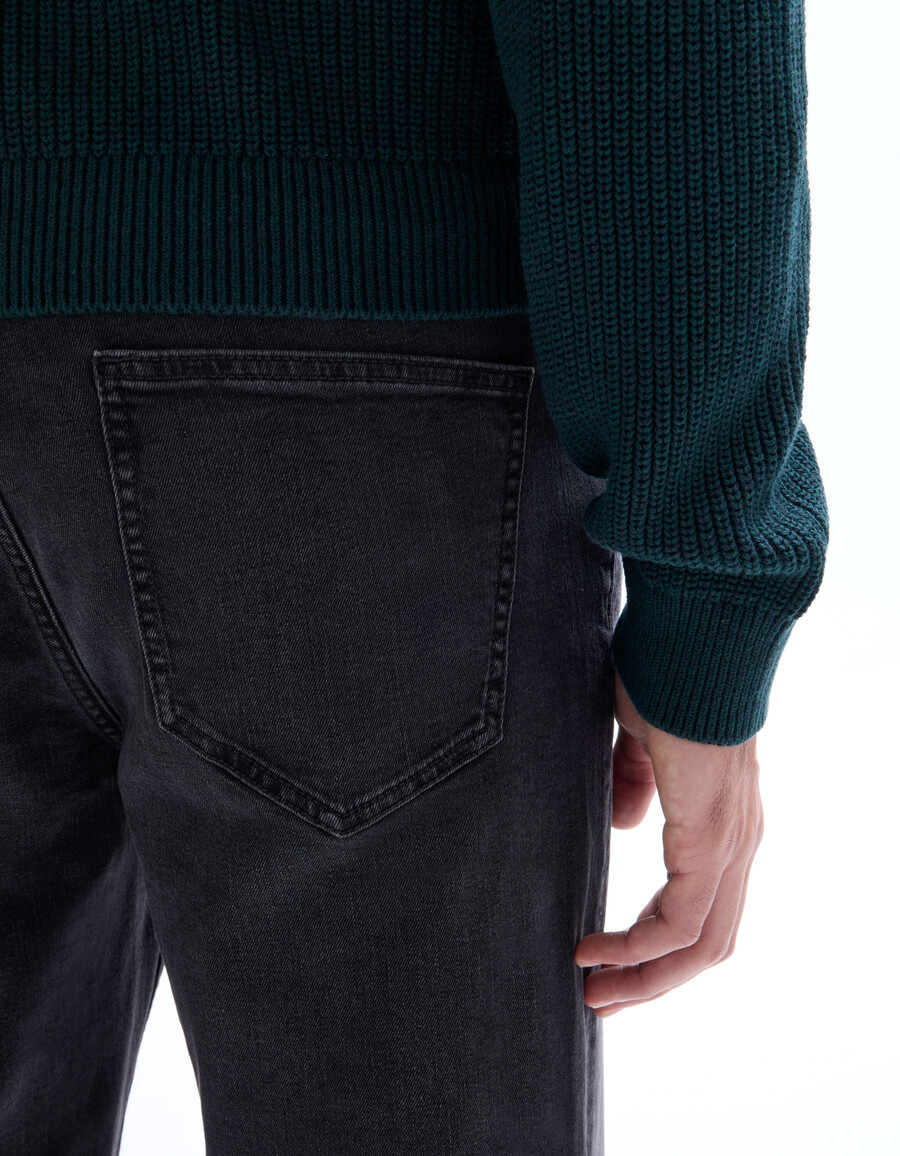 gerade geschnittene stretch-baumwolljeans