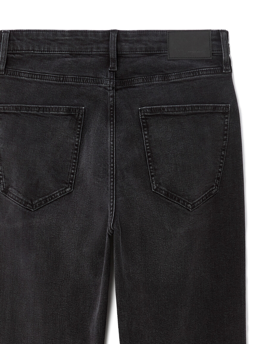 gerade geschnittene stretch-baumwolljeans